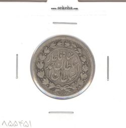 سکه 1000 دینار 1327 - F - احمد شاه