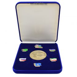 مدال برنز چهارمین نشست خزر در آستاراخان 1393