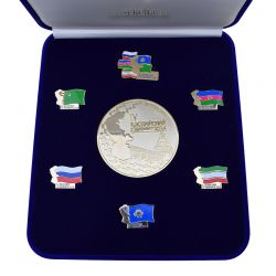 مدال برنز چهارمین نشست خزر در آستاراخان 1393