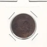 سکه یکشاهی ناصرالدین شاه