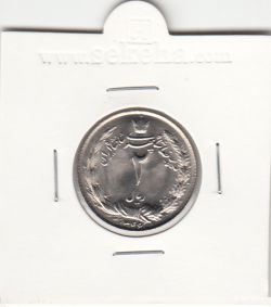 سکه 2 ریال دو تاج 1346 - محمدرضا شاه