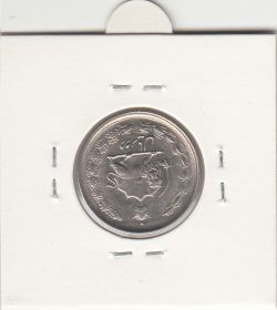 سکه 2 ریال دو تاج 1349 - محمدرضا شاه