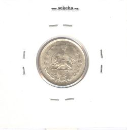 سکه 1 ریال 1322 -ترک قالب -بانکی- محمد رضا شاه