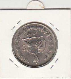 سکه 10 ریال پهلوی کشیده 1340 -ترک قالب روی تاریخ-بانکی-محمد رضا شاه