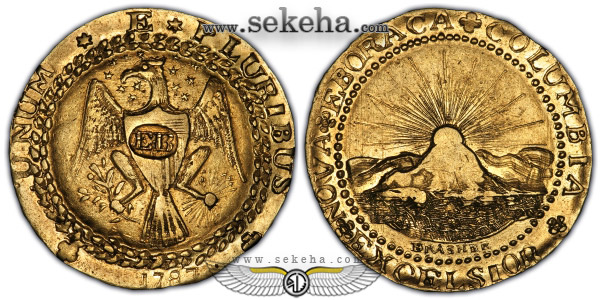 Brasher Doubloon EB on Breast Brasher Doubloon EB on Breast