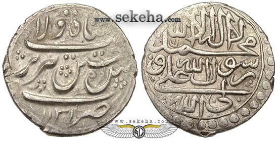 سکه سلطان حسین صفوی  سکه سلطان حسین صفوی