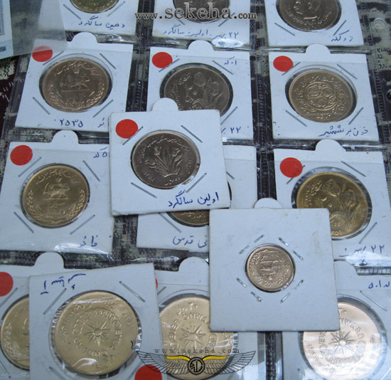 سکه های طلایی شده خارج از ضرابخانه