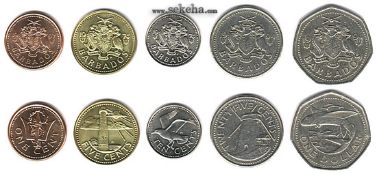 سکه های رایج کشور باربادوس