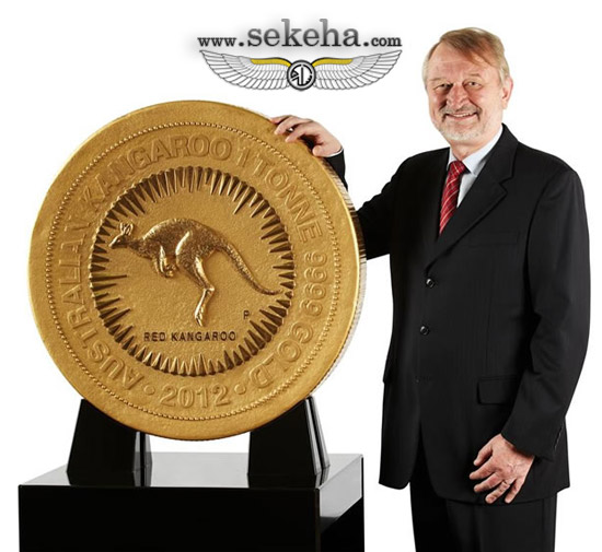 رونمایی از گرانبها ترین و سنگین ترین سکه جهان گران ترین سکه جهان