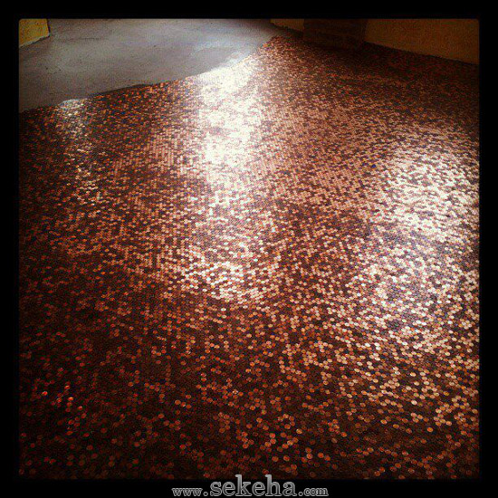 نوآوری در دکور ساختمان با سکه - تصویر 2 نوآوری در دکور ساختمان با سکه - تصویر 2