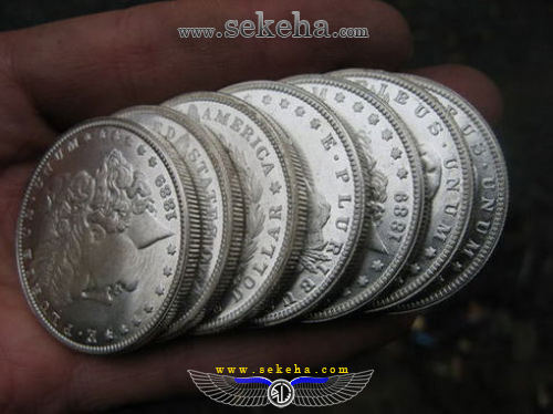 سکه های یک دلاری تقلبی سکه های یک دلاری تقلبی